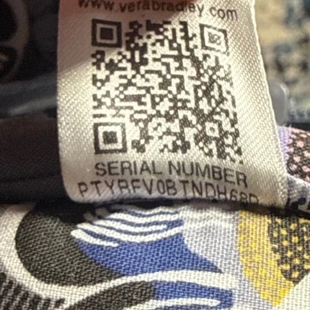 Vera Bradley quilted sherpa